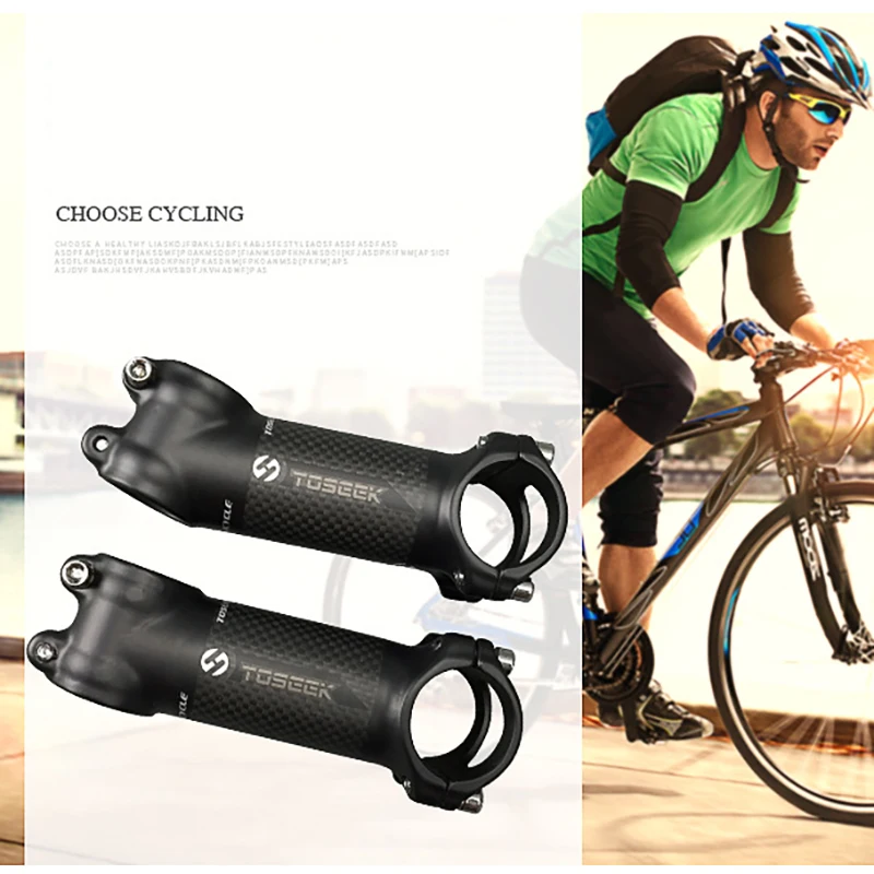 TOSEEK 2021 Bicycle Accessories Road Bike Carbon Stem 6 Degree 17 Degree Matte/gloss 3K 31.8mm Mtb Bicycle Stem 
TOSEEK 2021 Bicycle Accessories Road Bike Carbon Stem 6 Degree 17 Degree Matte/gloss 3K 31.8mm Mtb Bicycle Stem