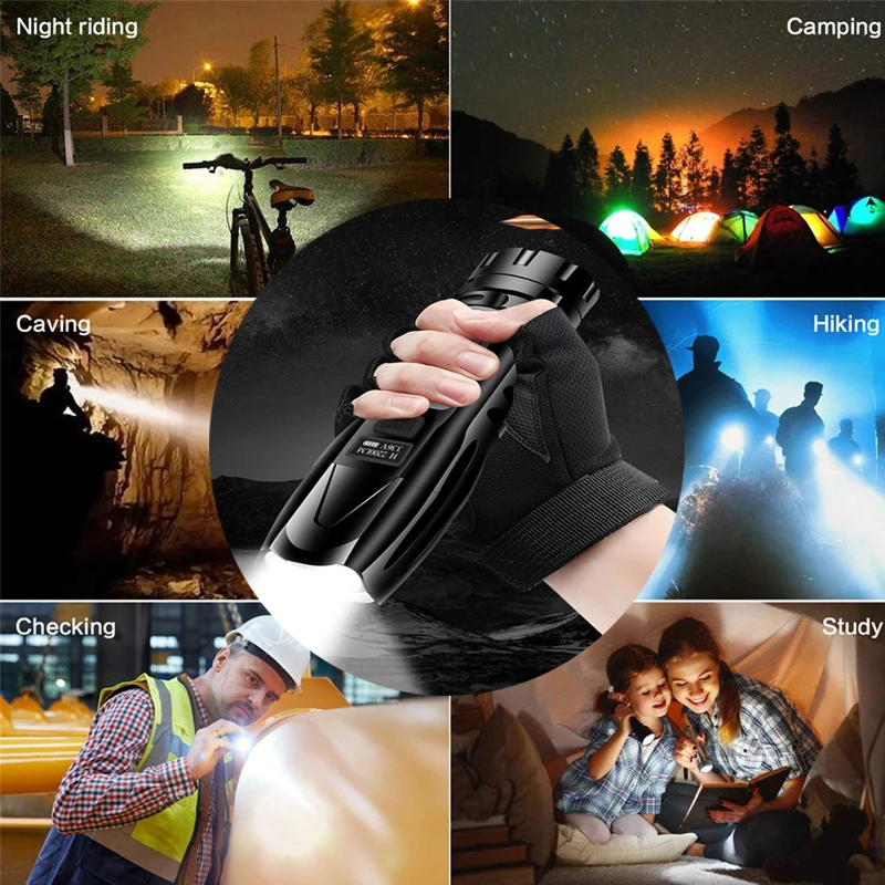 New XHP90 LED Flashligt Long Range Lighting XHP70 XHP50 LED Flashlight Waterproof Torch USB Rechargeable Flashlight Hand Light
New XHP90 LED Flashligt Long Range Lighting XHP70 XHP50 LED Flashlight Waterproof Torch USB Rechargeable Flashlight Hand Light