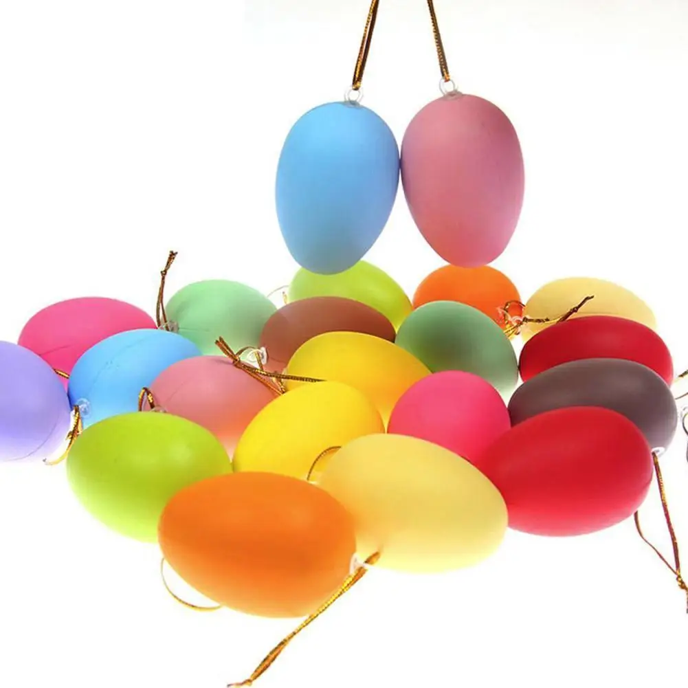 12pcs Easter Decoration Plastic Eggs Colorful Hanging Ball DIY For Easter Supplies Toys Home Party Kids Decor Ornament Pain P6O1
12pcs Easter Decoration Plastic Eggs Colorful Hanging Ball DIY For Easter Supplies Toys Home Party Kids Decor Ornament Pain P6O1
