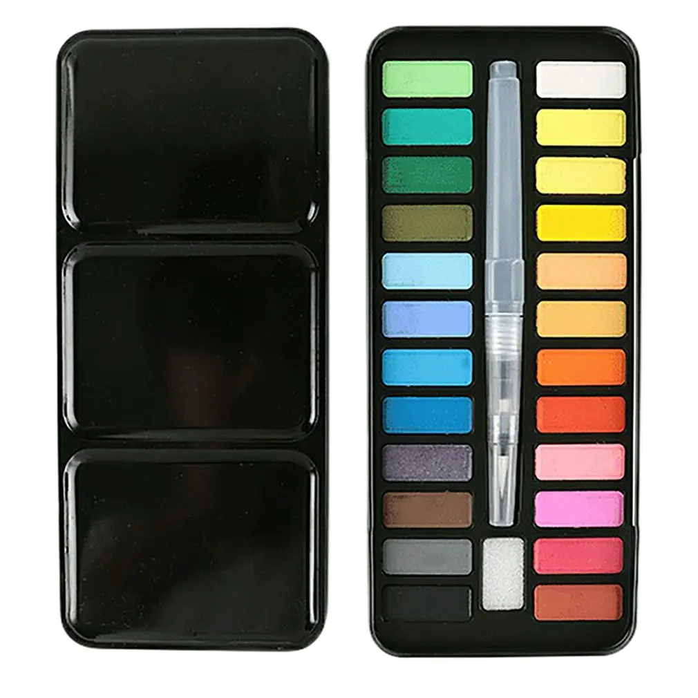 Solid Watercolor Pigment Set Painting Supplies Concentrated Pigment Painting Suit Strong Effect Of Halo Dyeing
Solid Watercolor Pigment Set Painting Supplies Concentrated Pigment Painting Suit Strong Effect Of Halo Dyeing