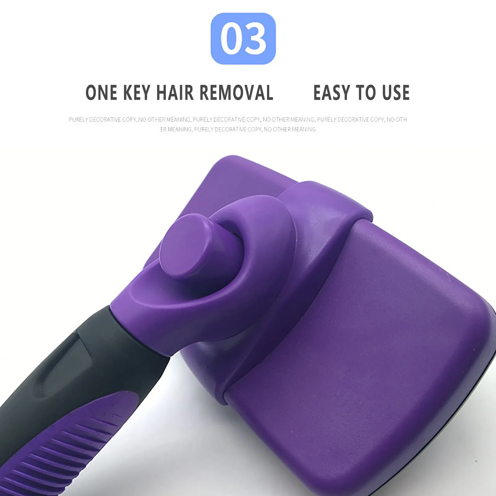 Self Cleaning Slicker Brush for Dog and Cat Removes Undercoat Tangled Hair Massages Particle Pet Comb Improves Circulation 
Self Cleaning Slicker Brush for Dog and Cat Removes Undercoat Tangled Hair Massages Particle Pet Comb Improves Circulation