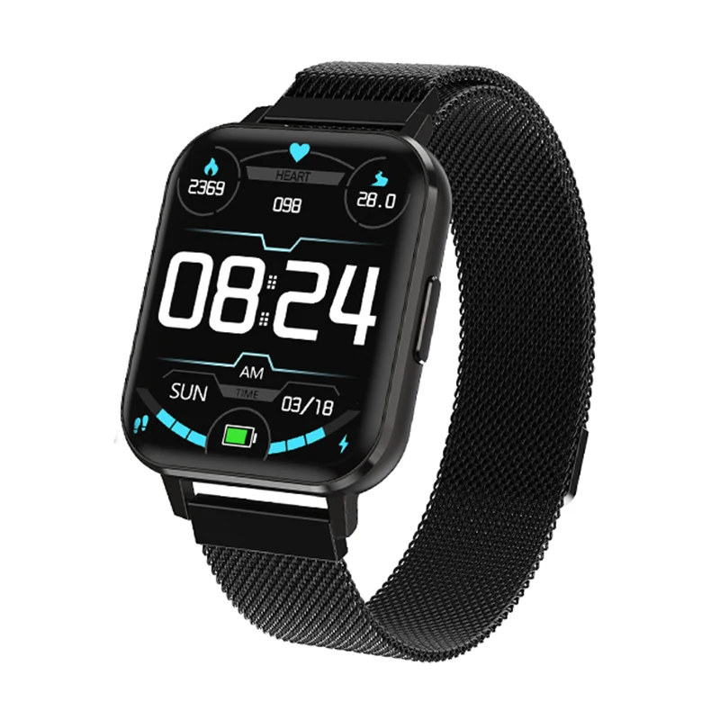 DTX вызовов через Bluetooth Smart Watch1.78 дюймов Экран монитор сердечного ритма Фитнес