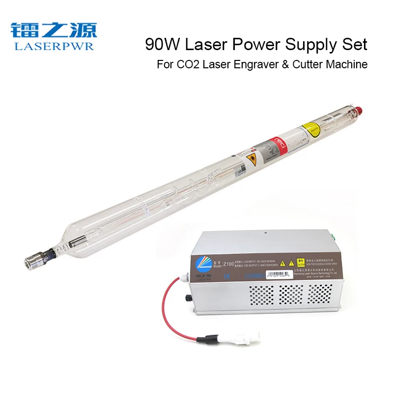 LASERPWR Z100 CO2 laser power supply+RECI T2 glass tube Set 110V 220V universal best match for 90w-120w laser cutter/engraver
LASERPWR Z100 CO2 laser power supply+RECI T2 glass tube Set 110V 220V universal best match for 90w-120w laser cutter/engraver