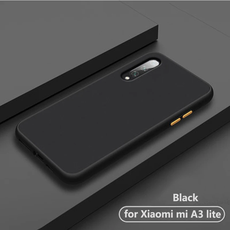 Роскошный противоударный матовый прозрачный чехол накладка для телефона xiaomi mi a3