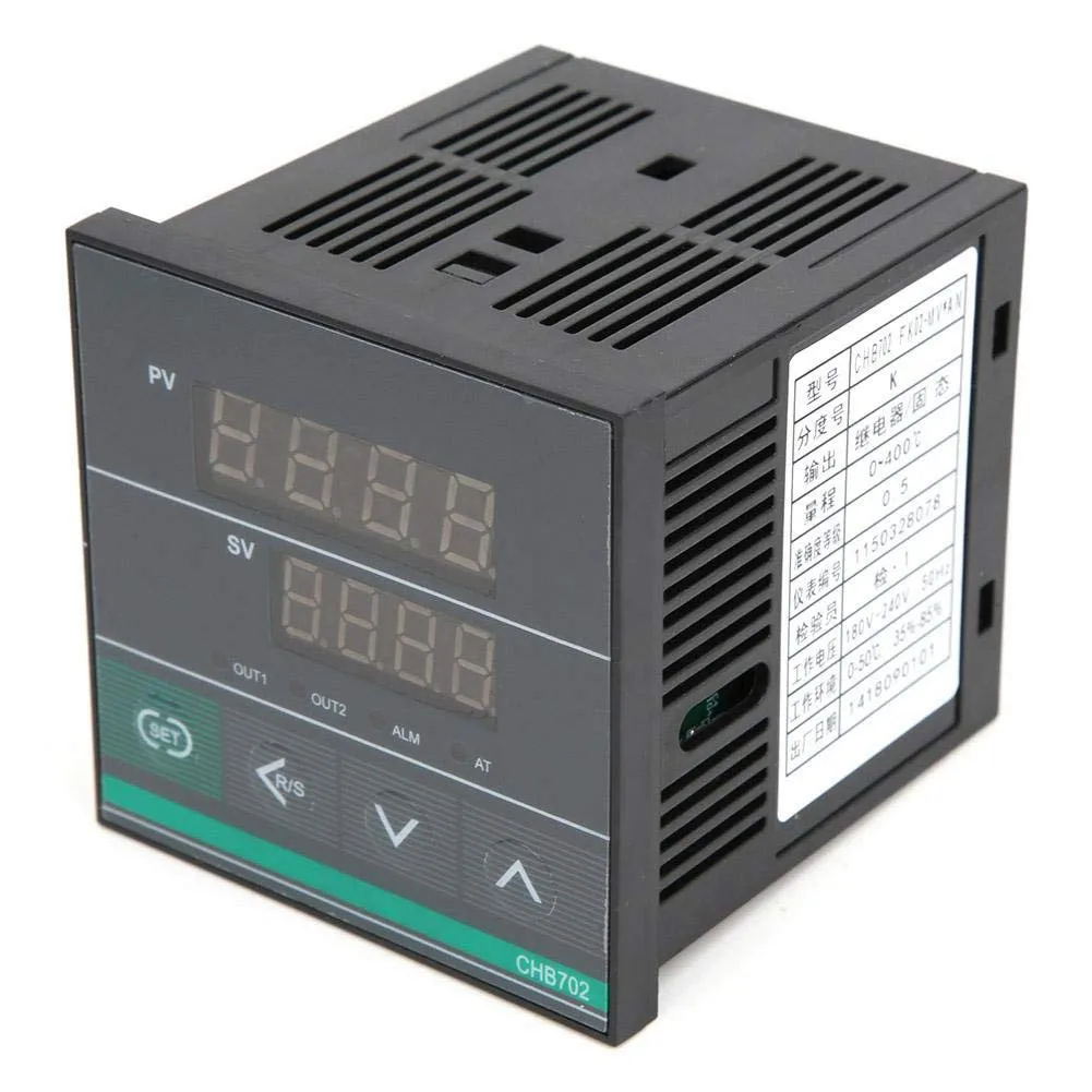 Intelligent Digital Display Temperature Controller CHB702 AC180-240V 0-400℃ Fast Self-tuning Temperature Control Regulator New
Intelligent Digital Display Temperature Controller CHB702 AC180-240V 0-400℃ Fast Self-tuning Temperature Control Regulator New