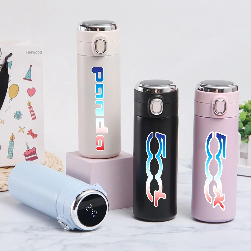 420ml Stainless Steel Thermos Touch Display Temperature Bottle For Fiat 500 500x 500l panda TIPO punto Accessories
420ml Stainless Steel Thermos Touch Display Temperature Bottle For Fiat 500 500x 500l panda TIPO punto Accessories