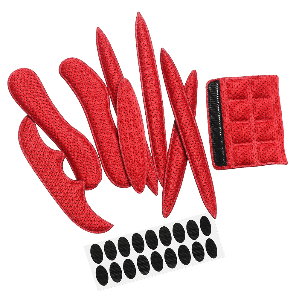 Universal Helmet Inner Padding Foam Pads Kit Sealed Red Sponge for Outdoor Sports Cycling Motorcycle Bicycle Accessories
Universal Helmet Inner Padding Foam Pads Kit Sealed Red Sponge for Outdoor Sports Cycling Motorcycle Bicycle Accessories