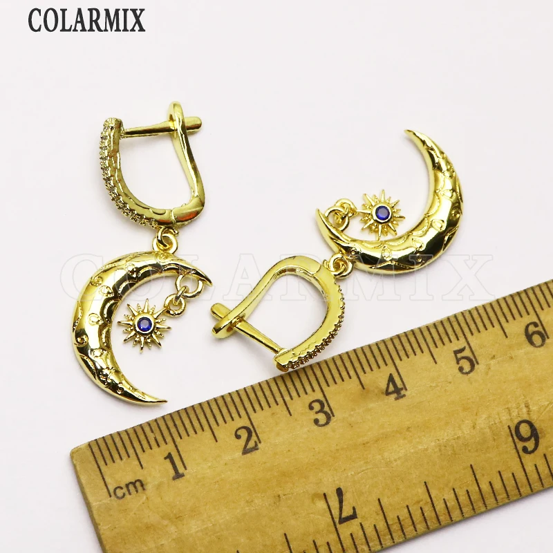 10 Pair wholesale moon star earrings fashion jewelry earrings gift for lady Gold star earrings gift for lady 7241
10 Pair wholesale moon star earrings fashion jewelry earrings gift for lady Gold star earrings gift for lady 7241