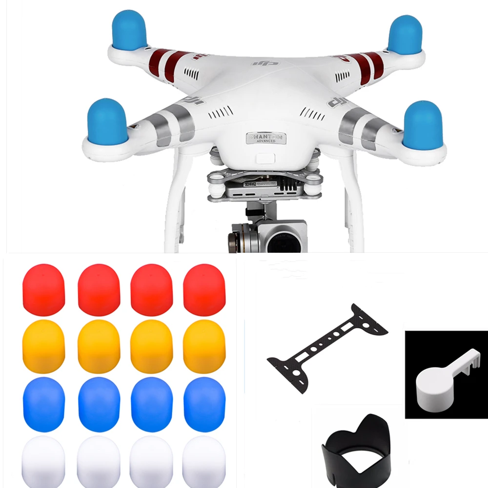 for DJI Phantom 3 Silicone Motor Cover Cap Camera Mount Lens Cover Cap Sun Hood Sunshade Carbon Fiber Gimbal Guard Protector
for DJI Phantom 3 Silicone Motor Cover Cap Camera Mount Lens Cover Cap Sun Hood Sunshade Carbon Fiber Gimbal Guard Protector