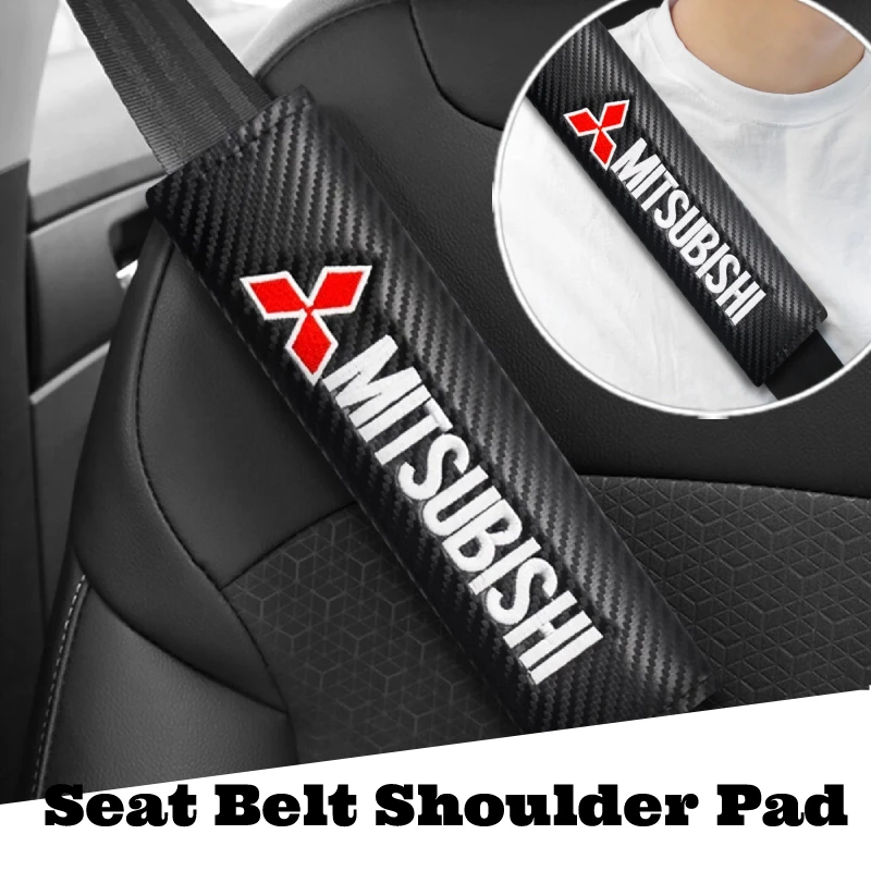 Embroidery Car Seat Shoulder Pads Covers Logo Seat Safety Belt Pads For Mitsubishi Ralliart Lancer 9 10 Asx Outlander 3 Pajero 
Embroidery Car Seat Shoulder Pads Covers Logo Seat Safety Belt Pads For Mitsubishi Ralliart Lancer 9 10 Asx Outlander 3 Pajero