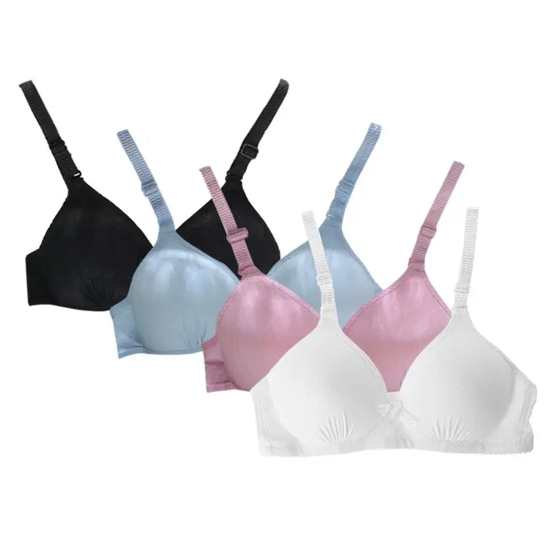 NEW Teenage Girl Cute Bowknot Underwear Puberty Student Cotton Bra Wire Free Pleated 19QF
NEW Teenage Girl Cute Bowknot Underwear Puberty Student Cotton Bra Wire Free Pleated 19QF