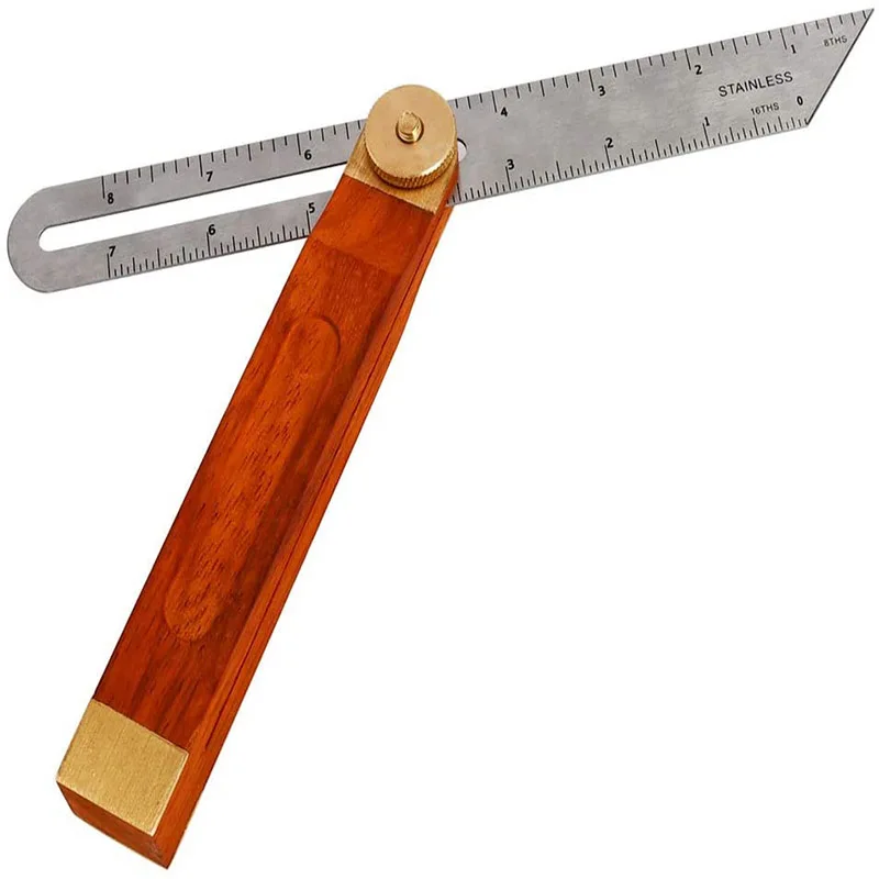 Adjustable Woodworking Square Bevel Gauge Sliding T-shaped Bevel 30cm Blade Ruler for Craftsman's Bevel Tool Carpenter Architect
Adjustable Woodworking Square Bevel Gauge Sliding T-shaped Bevel 30cm Blade Ruler for Craftsman's Bevel Tool Carpenter Architect
