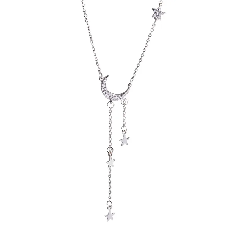 New stars moon tassel clavicle chain wholesale collier acier inoxydable femme chokers letter necklaces for women
New stars moon tassel clavicle chain wholesale collier acier inoxydable femme chokers letter necklaces for women