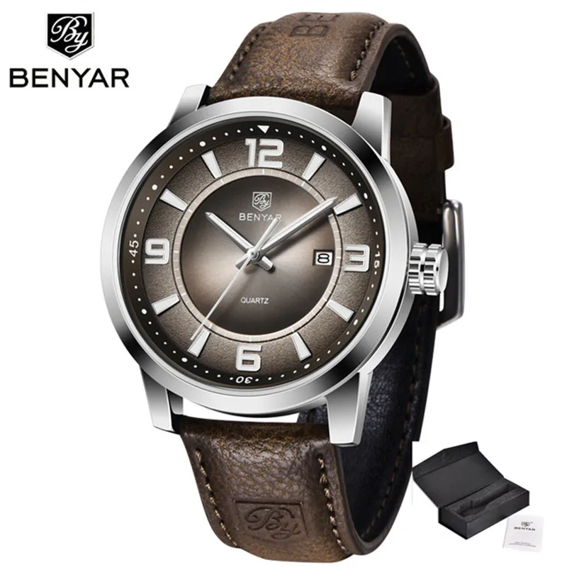 2021 BENYAR Men's watches brand luxury quartz watch for men business wristwatch men waterproof sport watch men Relogio Masculino
2021 BENYAR Men's watches brand luxury quartz watch for men business wristwatch men waterproof sport watch men Relogio Masculino