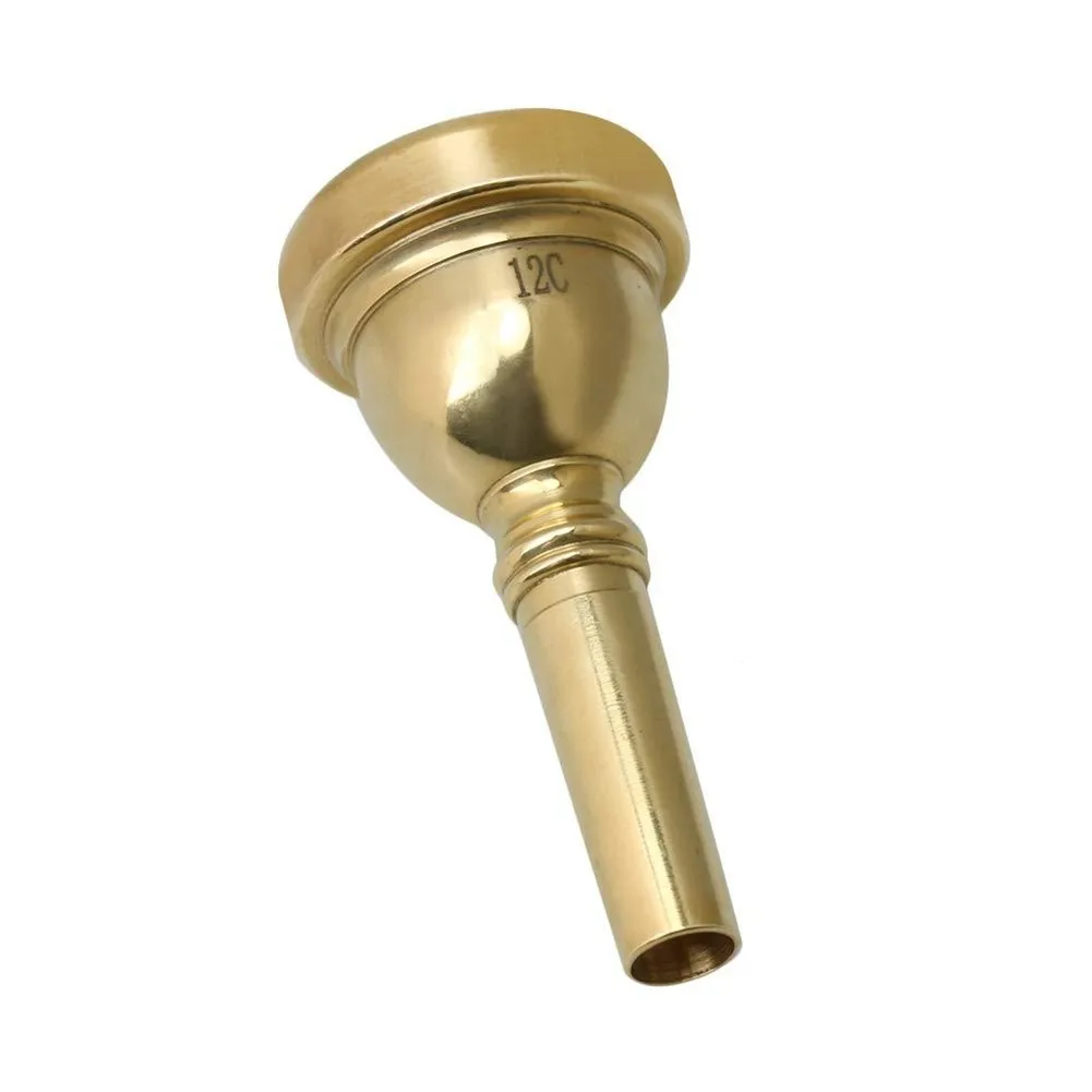 Universal Alto Trombone Mouthpiece Parts 12C Size French Horn Copper Alloy Music Instruments Accessories
Universal Alto Trombone Mouthpiece Parts 12C Size French Horn Copper Alloy Music Instruments Accessories