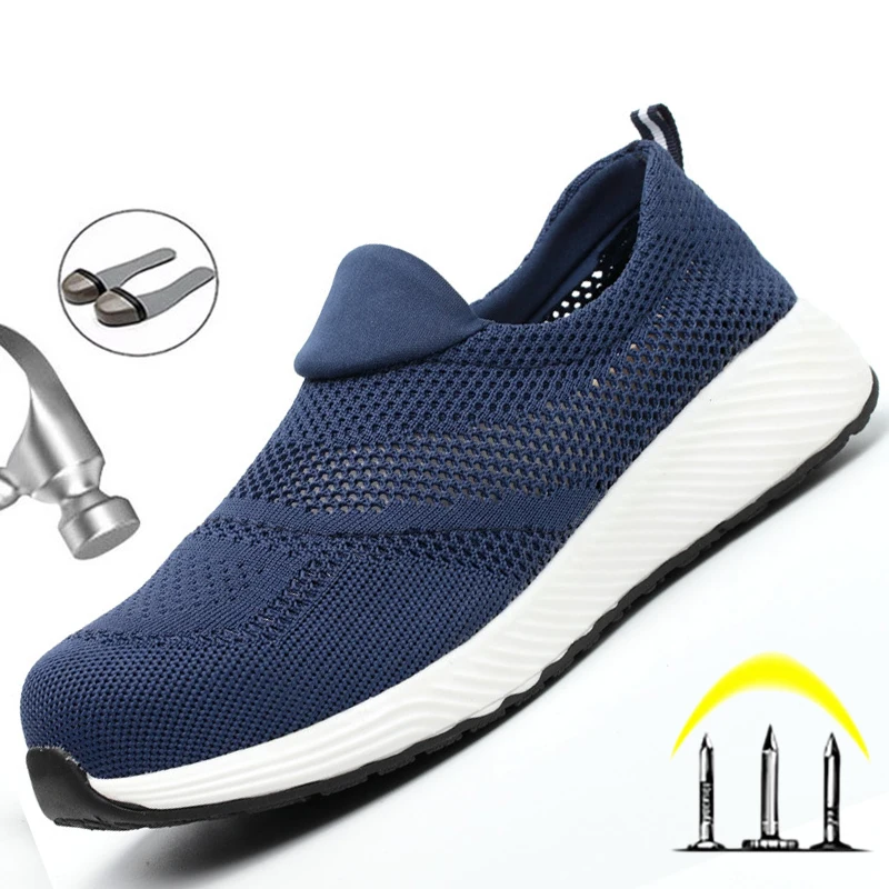 Work Safety Shoes Men's Sneakers Loafers Work Boots Steel Toe Shoes Male Breathable Men Women Plus Size 36-46 Anti-puncture
Work Safety Shoes Men's Sneakers Loafers Work Boots Steel Toe Shoes Male Breathable Men Women Plus Size 36-46 Anti-puncture