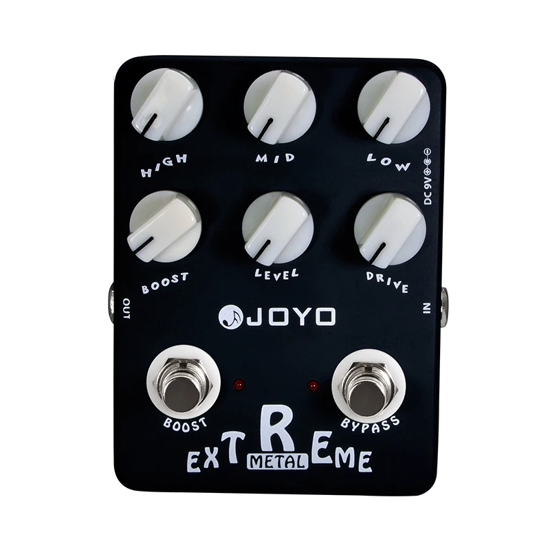 JOYO JF-17 Extreme Metal Electric Guitar Effect Pedal StompBox 3-Bands Powerful EQ & 6 Knobs Adjustable True Bypass
JOYO JF-17 Extreme Metal Electric Guitar Effect Pedal StompBox 3-Bands Powerful EQ & 6 Knobs Adjustable True Bypass