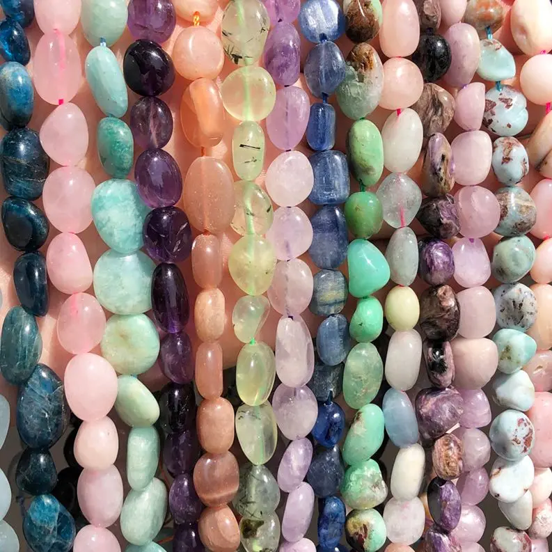 8-10mm Natural Irregular Agates Moonstone Tiger Eye Labradorite Quartz Stone Beads For DIY Making Bracelet Charms Accessories
8-10mm Natural Irregular Agates Moonstone Tiger Eye Labradorite Quartz Stone Beads For DIY Making Bracelet Charms Accessories