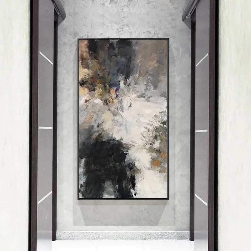 Abstract Black and White Modern Wall Art Canvas Painting Posters and Prints Yellow Wall Pictures for Living Room Home Decoration
Abstract Black and White Modern Wall Art Canvas Painting Posters and Prints Yellow Wall Pictures for Living Room Home Decoration