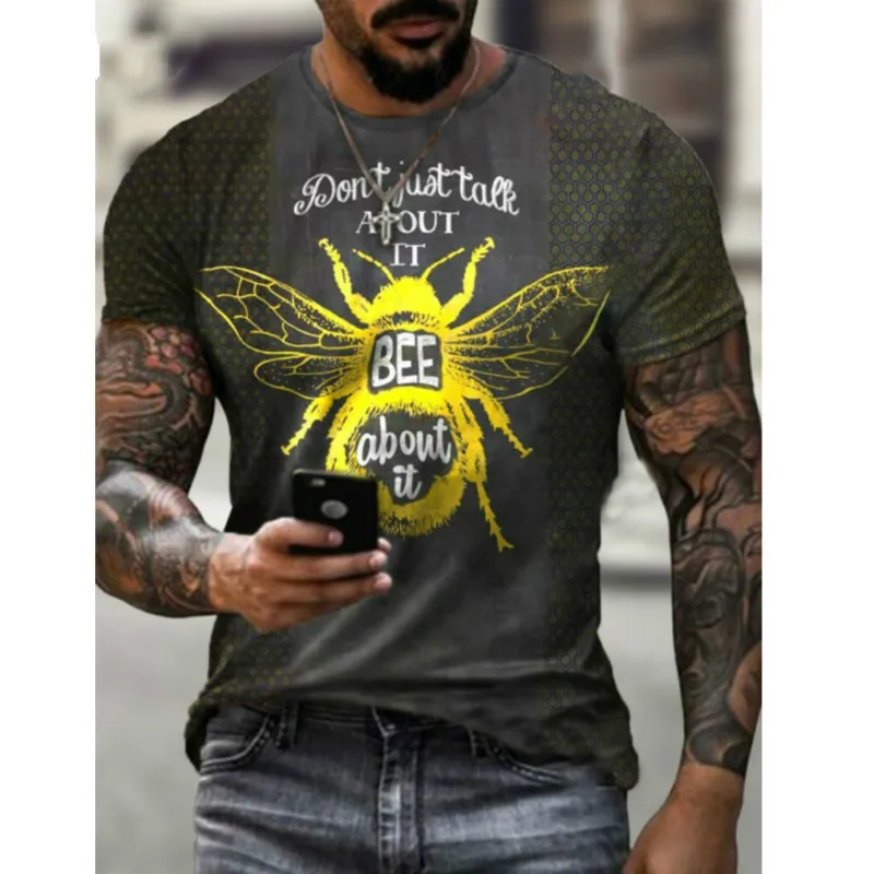 3D printing men's T-shirts, interesting clothing, personality trends, new casual T-shirts, summer fashion 2021
3D printing men's T-shirts, interesting clothing, personality trends, new casual T-shirts, summer fashion 2021