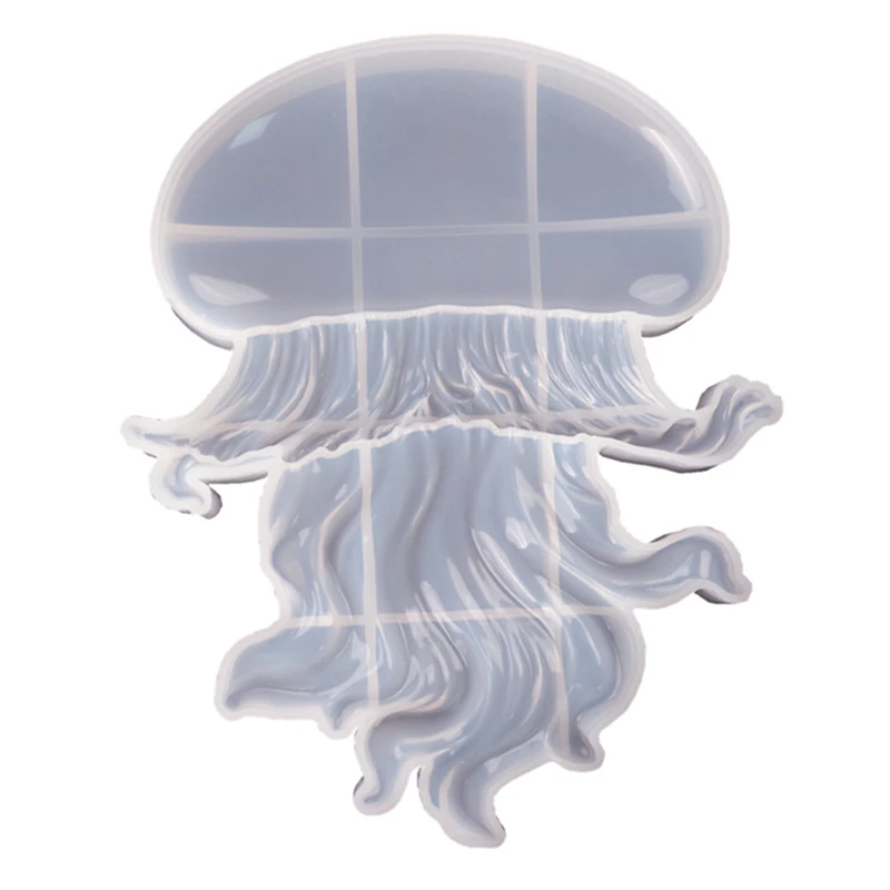 DIY Marine Life Jellyfish Crystal Epoxy Resin Mold Mirror Silicone Mold for Resin Craft
DIY Marine Life Jellyfish Crystal Epoxy Resin Mold Mirror Silicone Mold for Resin Craft