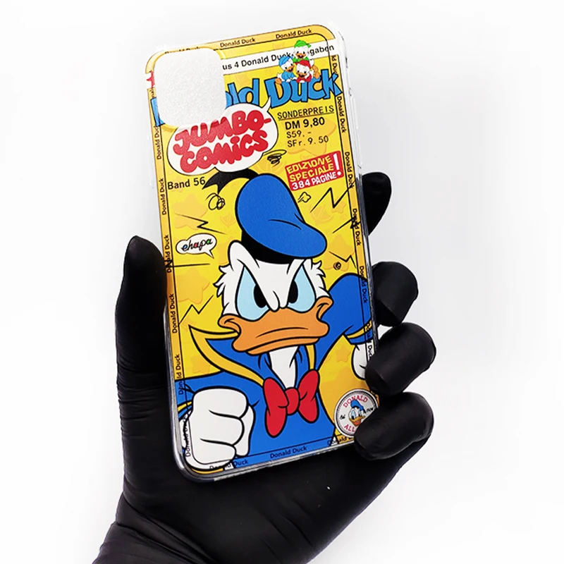 Disney cartoon Donald Duck creative men's phone case for 12promax/12mini/11pro/xs/se/xr/7p/8p/6s/6sp/xsmax/boy phone cover
Disney cartoon Donald Duck creative men's phone case for 12promax/12mini/11pro/xs/se/xr/7p/8p/6s/6sp/xsmax/boy phone cover
