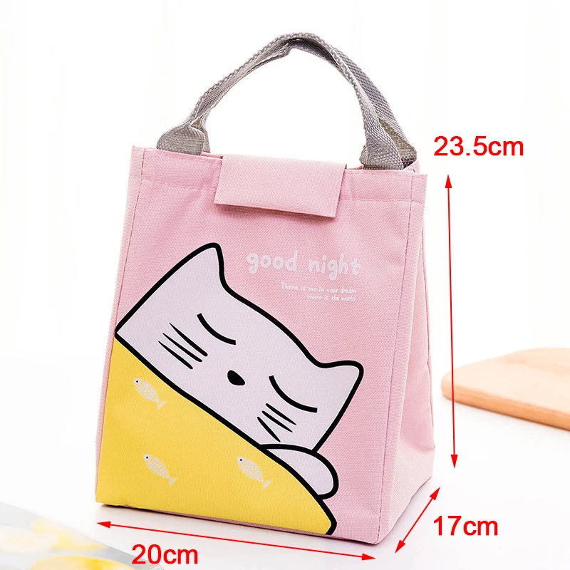 Cartoon Lunch Box Bag Waterproof Picnic Bag Food Cooler Bags Portable Handbag Thermal Insulated Lunch Bag Women Kids Tote
Cartoon Lunch Box Bag Waterproof Picnic Bag Food Cooler Bags Portable Handbag Thermal Insulated Lunch Bag Women Kids Tote