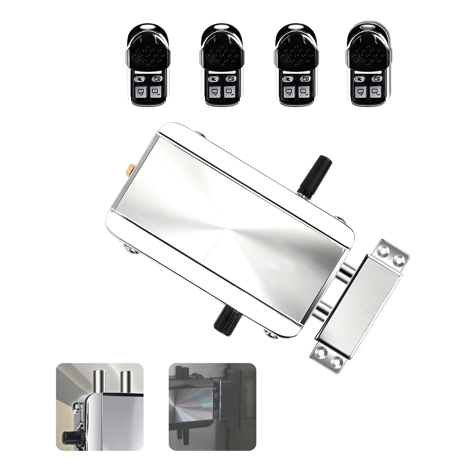 Bluetooth remote lock Security Lock Home Security Keyless Deadbolt Silver Intelligent Door Lock Kit Electric Door Lock Set Home
Bluetooth remote lock Security Lock Home Security Keyless Deadbolt Silver Intelligent Door Lock Kit Electric Door Lock Set Home