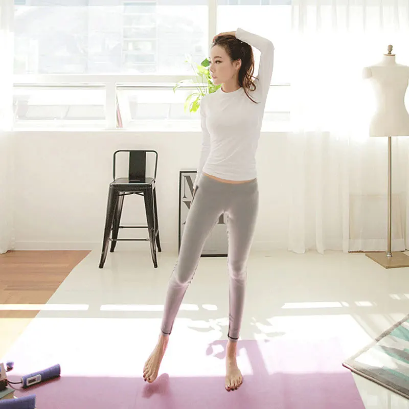 Autumn Winter Women Yoga Set Elastic Legging Female Running Jogging Fitness Gym Athletic Set Sport Suit Sweatshirt+pant
Autumn Winter Women Yoga Set Elastic Legging Female Running Jogging Fitness Gym Athletic Set Sport Suit Sweatshirt+pant