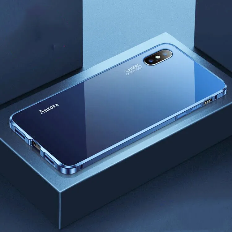XR Алюминиевый металлический бампер для телефона iPhone XR XS Max, Чехлы, противоударный металлический корпус для iPhone X XS, чехол из закаленного стек...
XR Алюминиевый металлический бампер для телефона iPhone XR XS Max, Чехлы, противоударный металлический корпус для iPhone X XS, чехол из закаленного стек...