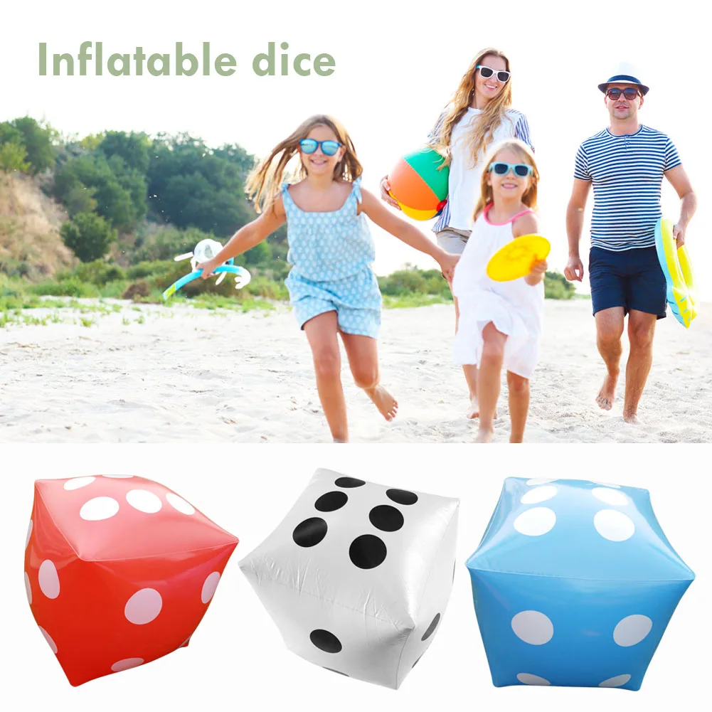Практичные гигантские надувные игральные кости, многофункциональная классическая игрушка для бассейна для семейных игр, развлекательный ... 
Практичные гигантские надувные игральные кости, многофункциональная классическая игрушка для бассейна для семейных игр, развлекательный ...