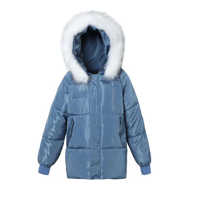 Parka Coat 2019 Thick Warm Slim Down Parka Women Hooded Big Fur Collar Coat Winter Oversized Female Jacket Outwear
Parka Coat 2019 Thick Warm Slim Down Parka Women Hooded Big Fur Collar Coat Winter Oversized Female Jacket Outwear