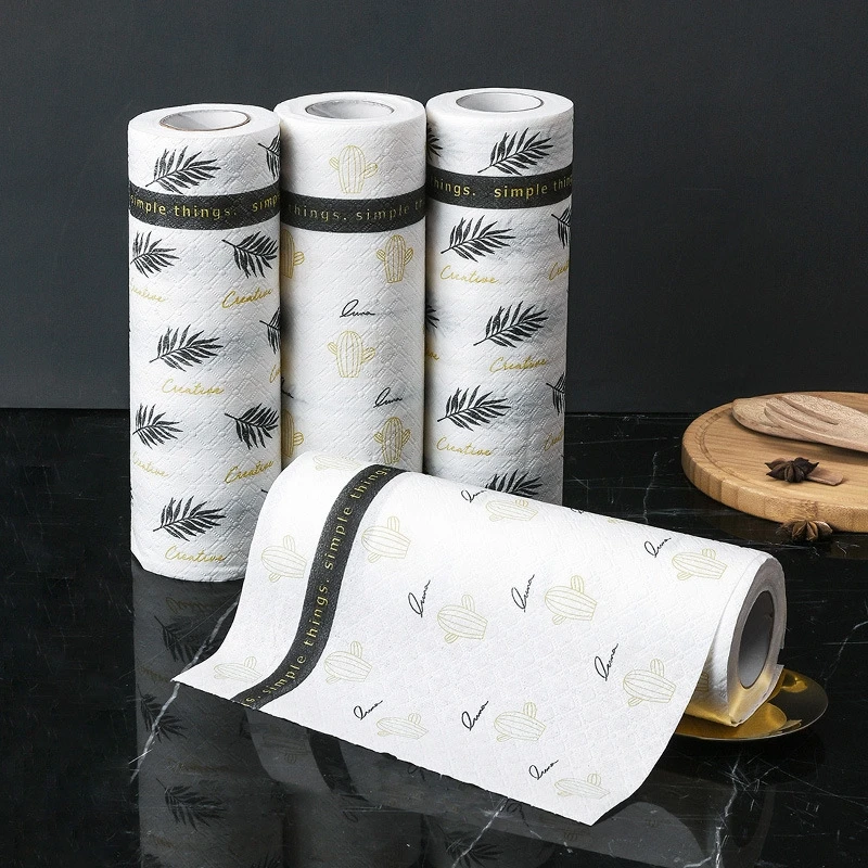 Reusable Printed Kitchen Water and Oil Absorbent Wipes Dishwashing Towels Housework Cleaning Cloth Scouring Pad 1roll 30 Tears
Reusable Printed Kitchen Water and Oil Absorbent Wipes Dishwashing Towels Housework Cleaning Cloth Scouring Pad 1roll 30 Tears