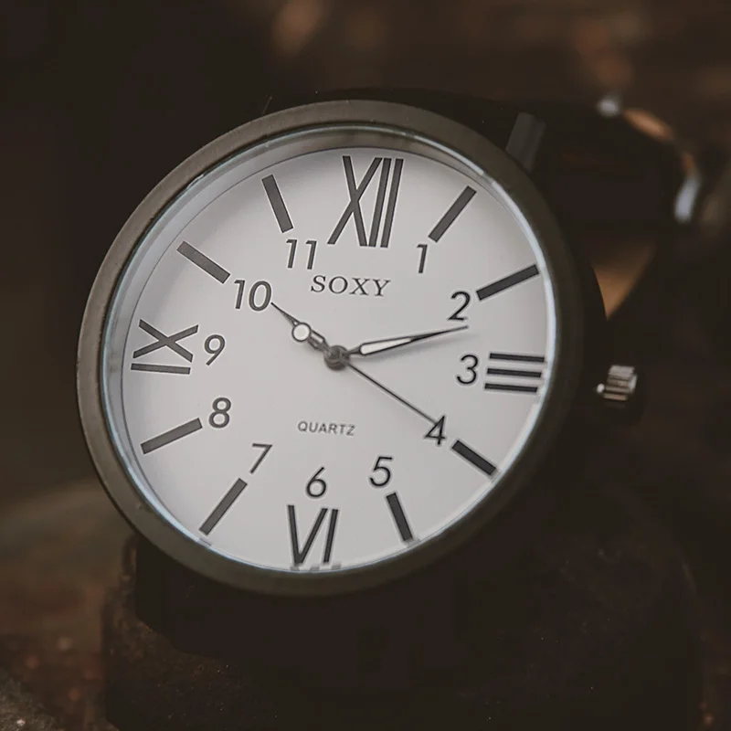 SOXY Vitality Men Watch Leather Band School Style Men's Watches Fashion Quartz Wristwatch Big Dial Clock Male erkek kol saati
SOXY Vitality Men Watch Leather Band School Style Men's Watches Fashion Quartz Wristwatch Big Dial Clock Male erkek kol saati