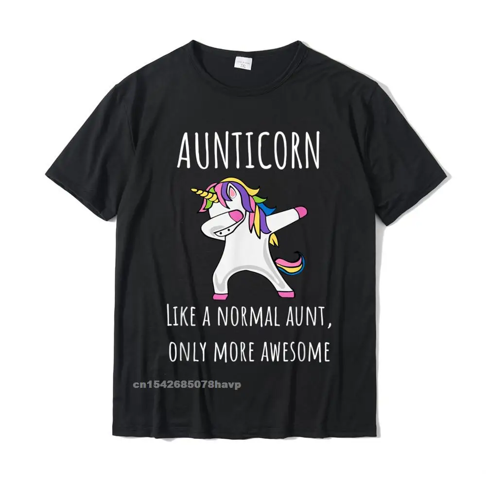 

Aunticorn Like An Aunt Only Awesome Dabbing Unicorn T-Shirt T-Shirt CasualCool Tops T Shirt Fashion Cotton Boy Tshirts