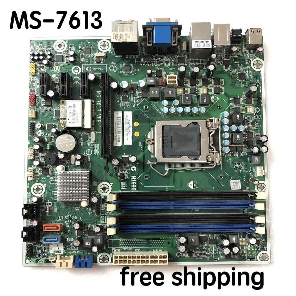 614494-001 MS-7613 for HP Pro 3130 7100 Motherboard 612500-001 Mainboard 100%tested fully work
614494-001 MS-7613 for HP Pro 3130 7100 Motherboard 612500-001 Mainboard 100%tested fully work
