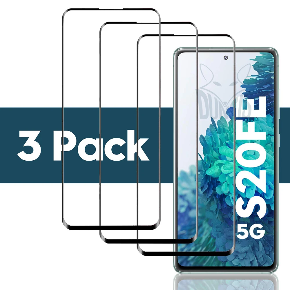 9D закаленное стекло для Samsung Galaxy S20 S21 FE 5G полноэкранная Защитная пленка