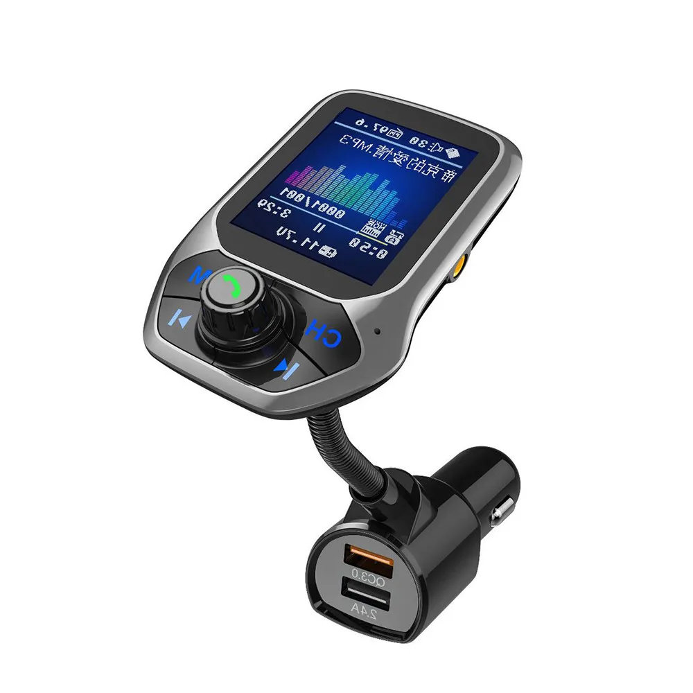 Fdbro Big Screen Universal Car Mp3 Music Player Portable Bluetooth 5.0 Receiver Fm Transmitter Adapters Dual Usb Qc3.0 Charger
Fdbro Big Screen Universal Car Mp3 Music Player Portable Bluetooth 5.0 Receiver Fm Transmitter Adapters Dual Usb Qc3.0 Charger