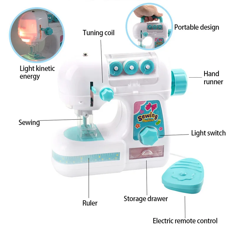 Kids Simulation Sewing Machine Toy Mini Furniture Toy Educational Learning Design Clothing Toys Creative Gifts For Girl Children
Kids Simulation Sewing Machine Toy Mini Furniture Toy Educational Learning Design Clothing Toys Creative Gifts For Girl Children