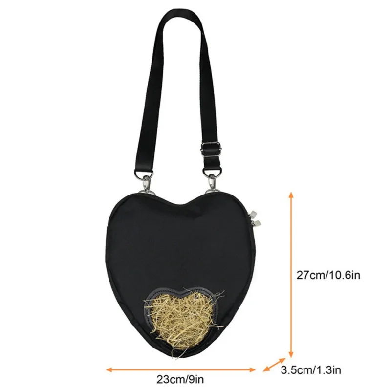Breathable Feeding Rabbits Heart-shaped Thatch Bag For Feeding Rabbits Made Of Oxford Cloth
Breathable Feeding Rabbits Heart-shaped Thatch Bag For Feeding Rabbits Made Of Oxford Cloth