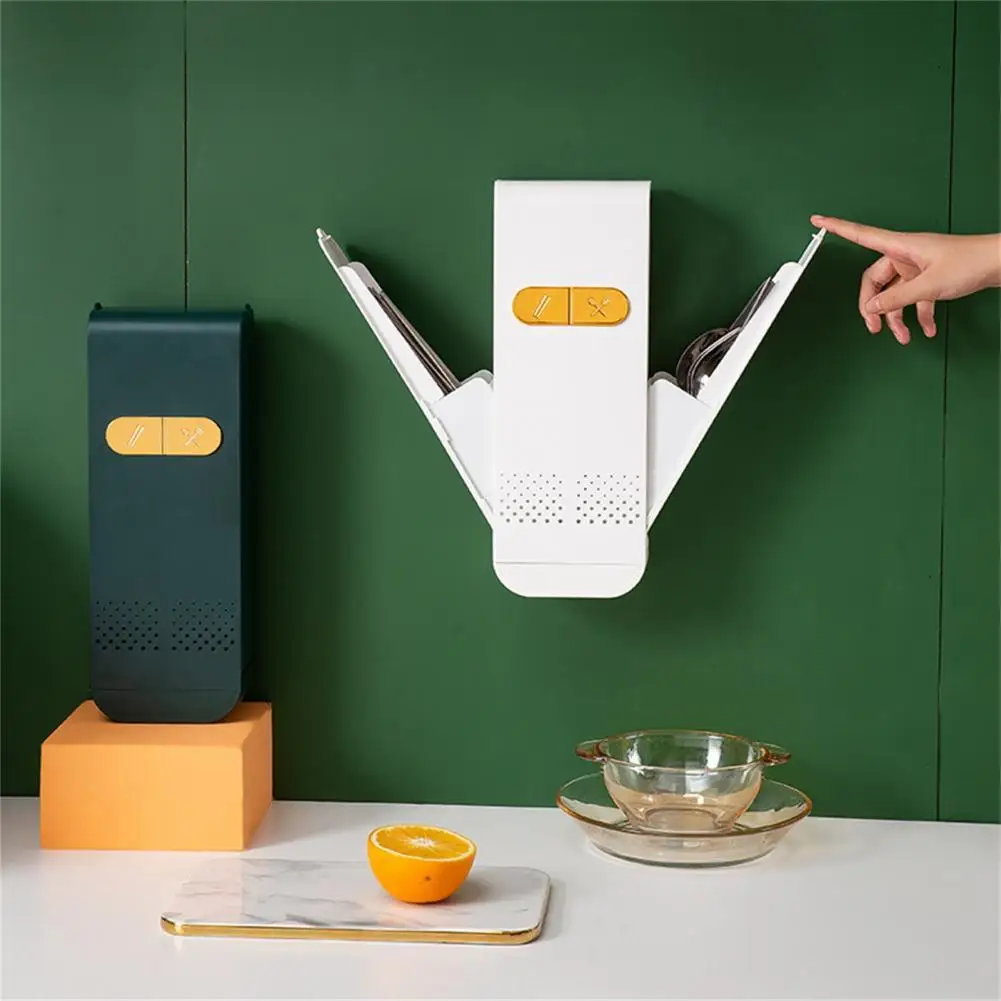 Chopsticks Holder Multifunction Wall Mounted Strong Loading Large Capacity Practical Tableware Organizer Storage Box for Home
Chopsticks Holder Multifunction Wall Mounted Strong Loading Large Capacity Practical Tableware Organizer Storage Box for Home