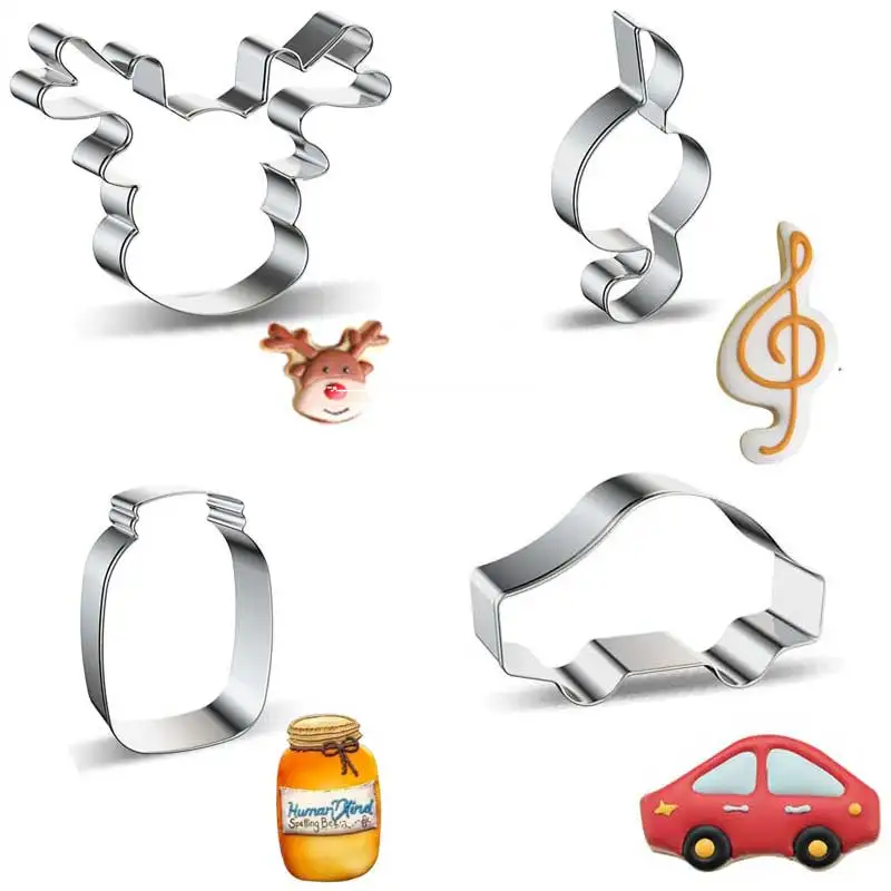 Christmas tools Various DIY Cookie Cutter Stainless Steel Cut Biscuit Mold Cooking Tools Vegetable Chopper Kitchen Accessories
Christmas tools Various DIY Cookie Cutter Stainless Steel Cut Biscuit Mold Cooking Tools Vegetable Chopper Kitchen Accessories