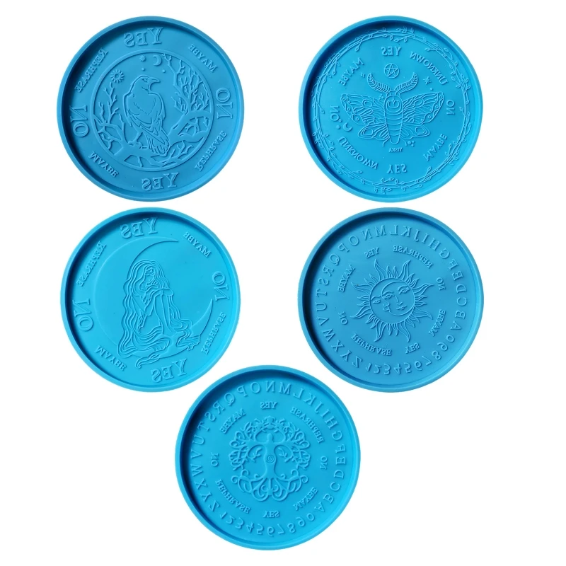 Resin Coaster Molds Diameter for Epoxy Resin Casting Resin Ultraviolet Resin Coaster Coaster Home Decoration 5 Pieces L5YB
Resin Coaster Molds Diameter for Epoxy Resin Casting Resin Ultraviolet Resin Coaster Coaster Home Decoration 5 Pieces L5YB