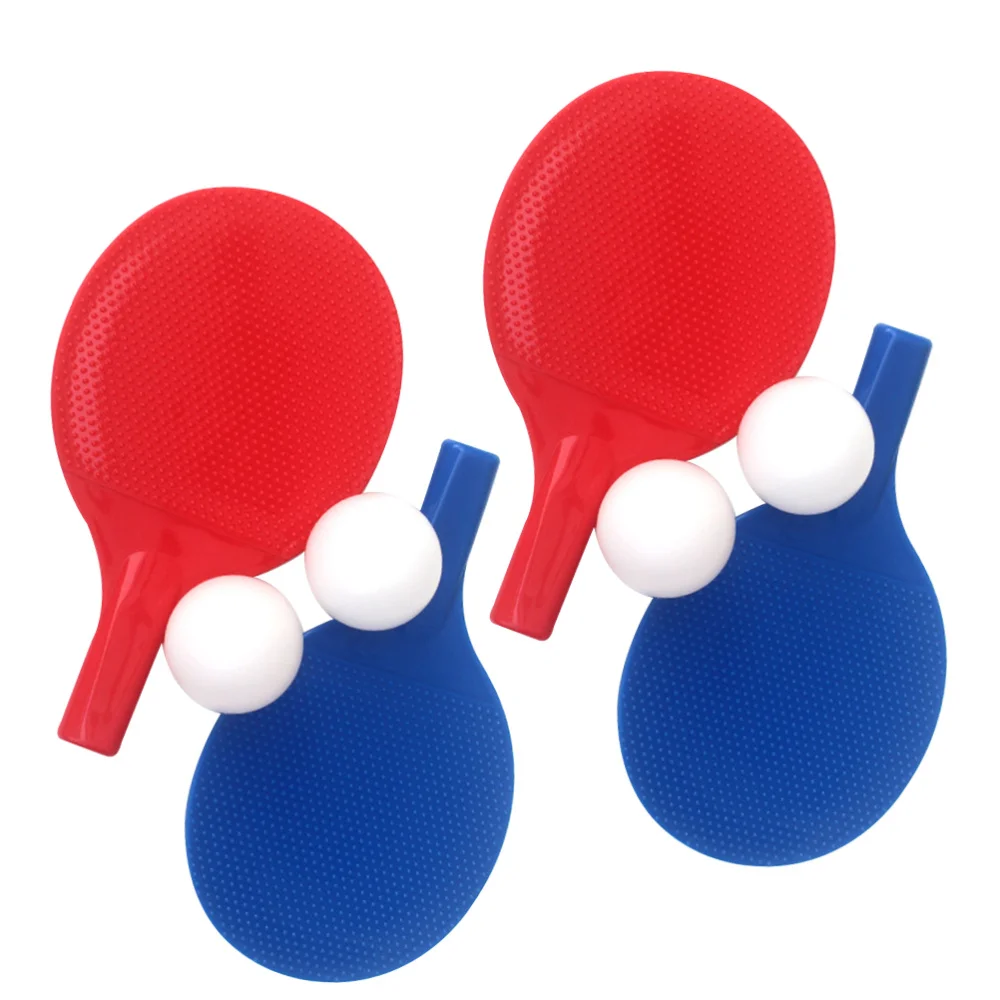 2 Sets Children Pong Racket Set Table Tennis with Balls Kids Plaything for Beginners Kids Kindergarten (Red, Blue)
2 Sets Children Pong Racket Set Table Tennis with Balls Kids Plaything for Beginners Kids Kindergarten (Red, Blue)