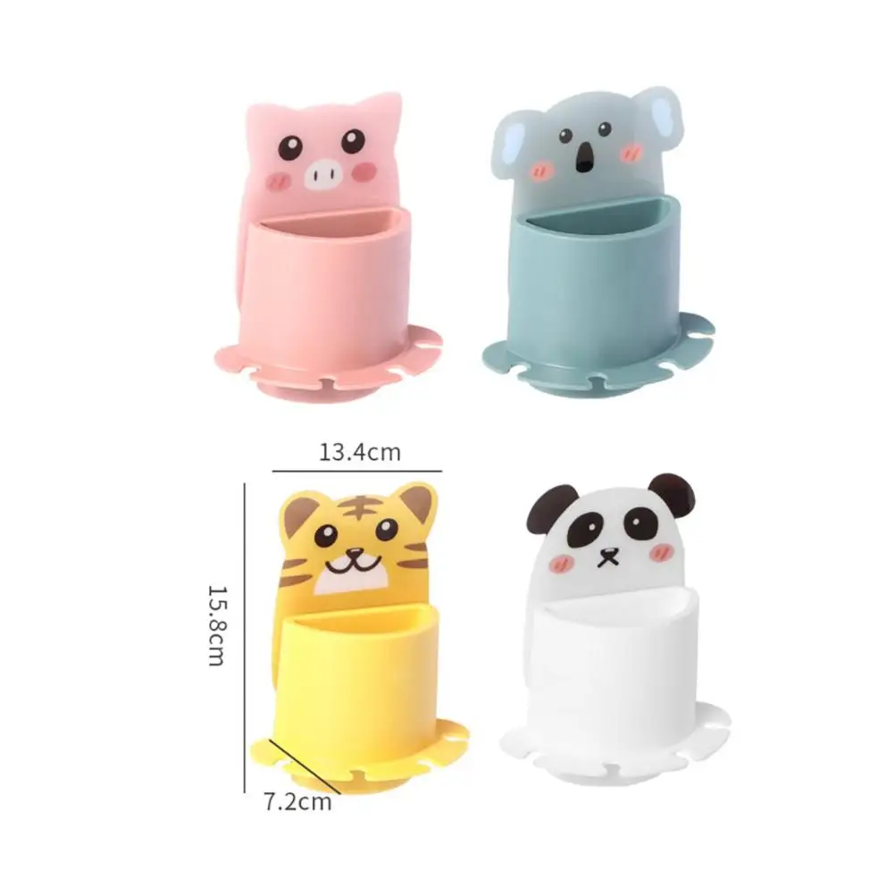 Wall-Mounted Toothbrush Rack Punch-Free Cartoon Animal Toothbrush Holder Storage Rack for Kitchen Bathroom Use
Wall-Mounted Toothbrush Rack Punch-Free Cartoon Animal Toothbrush Holder Storage Rack for Kitchen Bathroom Use