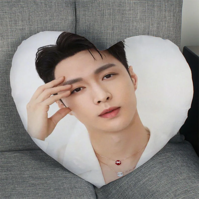 Actor Singer Lay Pillow Cover Home Office Wedding Decorative Pillowcase Heart Shaped Zipper Pillow Cases Satin Fabric Best Gift
Actor Singer Lay Pillow Cover Home Office Wedding Decorative Pillowcase Heart Shaped Zipper Pillow Cases Satin Fabric Best Gift