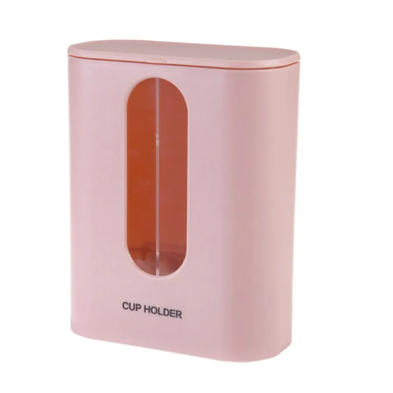 Double-cylinder Cup Taker With Lid Wall-mounted Disposable Cup Holder Household Water Dispenser Snap-on Paper Cup Rack
Double-cylinder Cup Taker With Lid Wall-mounted Disposable Cup Holder Household Water Dispenser Snap-on Paper Cup Rack