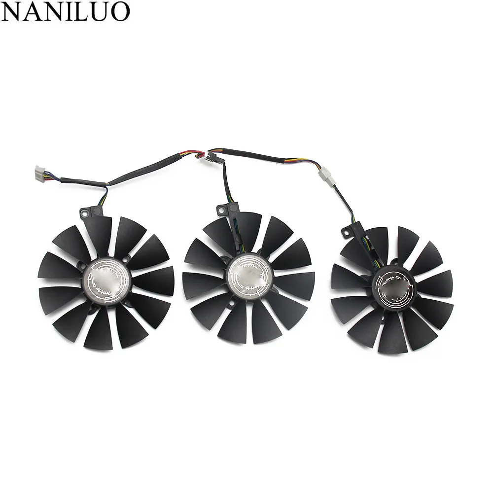 New 87MM PLD09210S12M PLD09210S12HH Cooling Fan Replace For ASUS Strix GTX 1060 OC 1070 1080 GTX 1080Ti RX 480 Graphics Card Fan
New 87MM PLD09210S12M PLD09210S12HH Cooling Fan Replace For ASUS Strix GTX 1060 OC 1070 1080 GTX 1080Ti RX 480 Graphics Card Fan