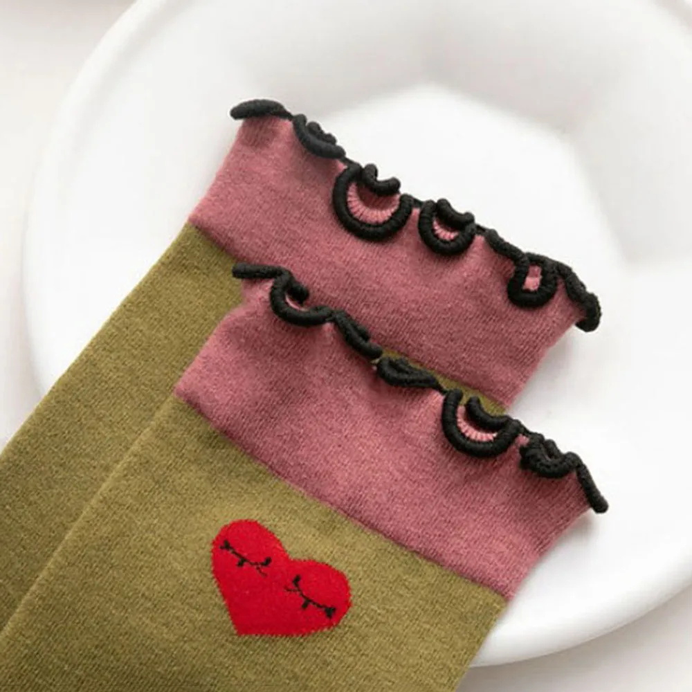 Fashion Harajuku Women Cotton Long Socks Japanese Novelty Love Heart Pattern Socks Hiphop Solid Cotton Cool Socks
Fashion Harajuku Women Cotton Long Socks Japanese Novelty Love Heart Pattern Socks Hiphop Solid Cotton Cool Socks
