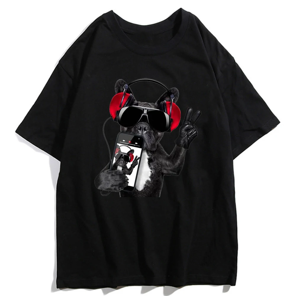 CLOOCL Pet Dog French Bulldog Cotton T-shirt Fashion Summer Funny Selfie Printed Shirt Harajuku Casual Shirt Streetwear Top Tees
CLOOCL Pet Dog French Bulldog Cotton T-shirt Fashion Summer Funny Selfie Printed Shirt Harajuku Casual Shirt Streetwear Top Tees